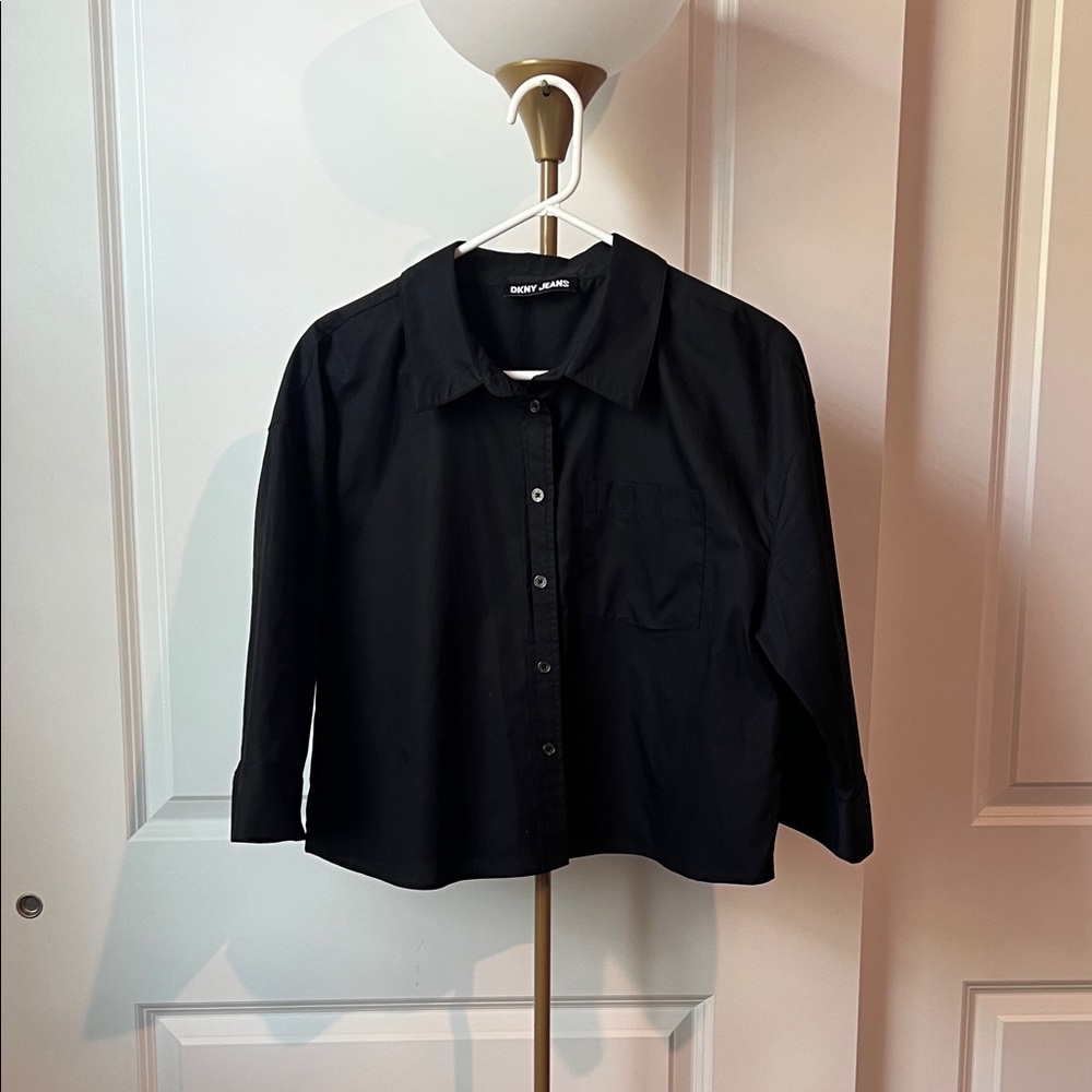 DKNY Black Shirt with Logo